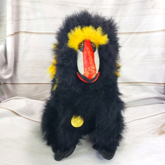 Ganz Heritage Collection Monkey Baboon Plush Stuffed Toy 12 Inch 1983 Vintage - Picture 1 of 10